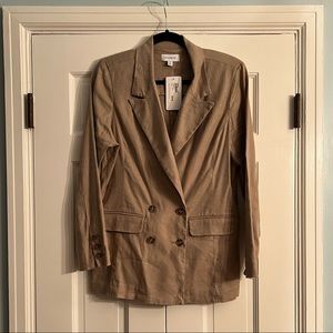 Evereve Alexa Double Breasted Blazer Women’s S